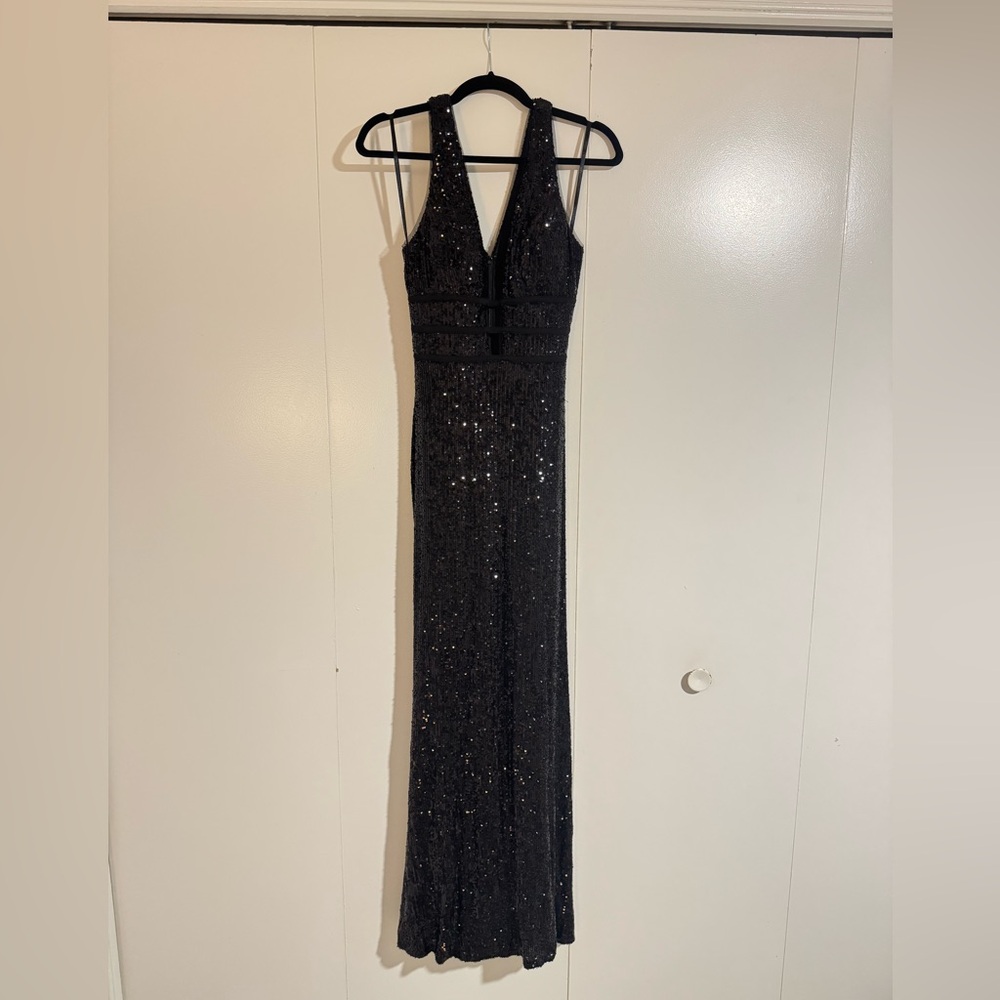 Macy’s Xscape Black Dress Size 4